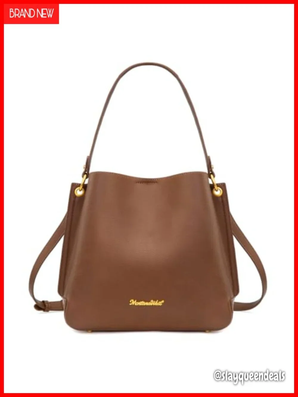 Soft PU Leather Medium Hobo Bag For Women 3 Compartments Shoulder Purse